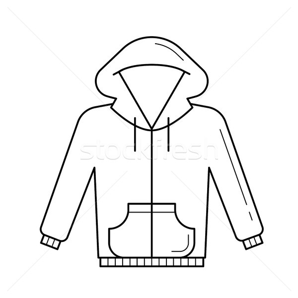 Sweater vector line icon. Stock photo © RAStudio