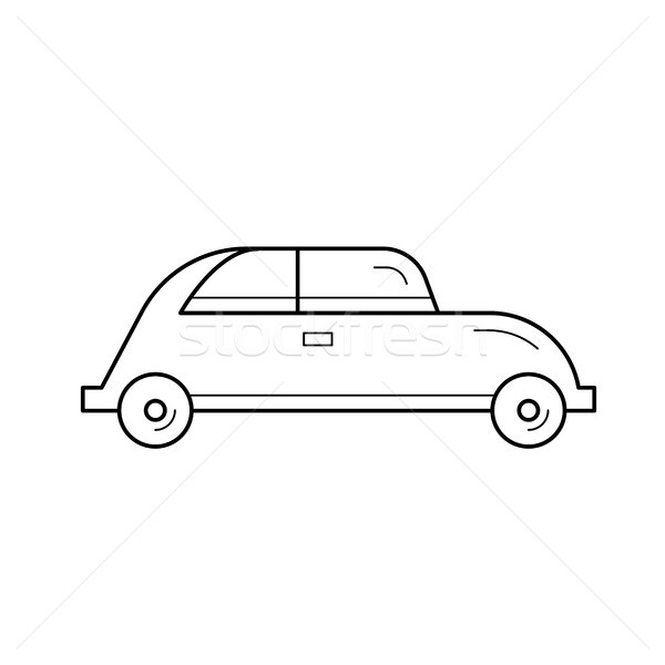 Hatchback car line icon. Stock photo © RAStudio