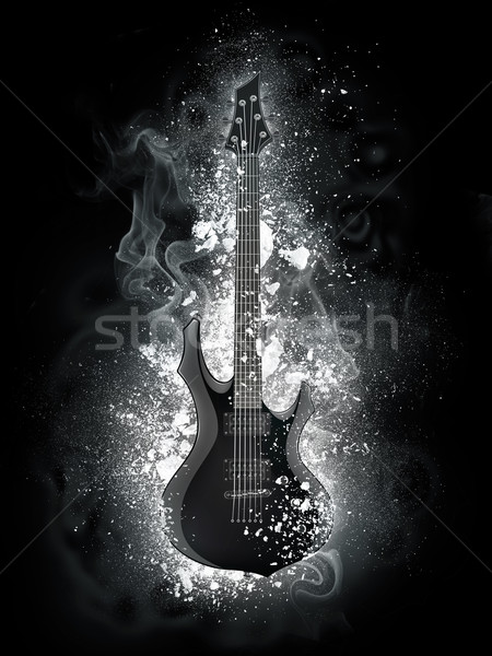 Electric Guitar Stock photo © RAStudio