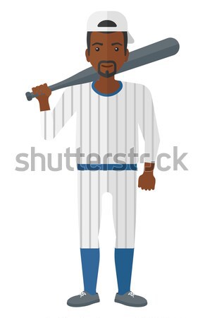 Baseball player man. Stock photo © RAStudio