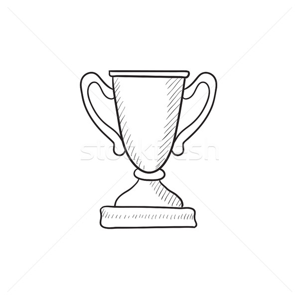 Trophy sketch icon. Stock photo © RAStudio