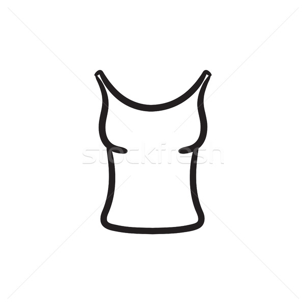 Singlet sketch icon. Stock photo © RAStudio
