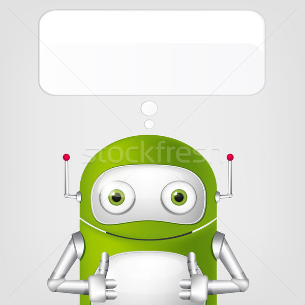 Stock photo: Cute Robot