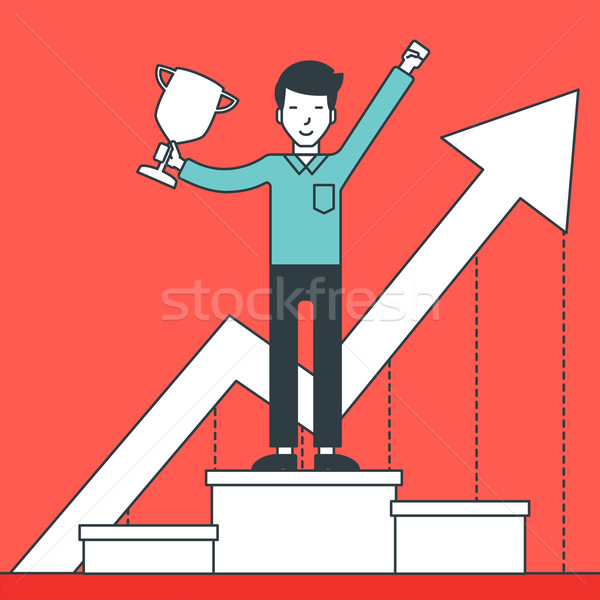 Successful development of business. Stock photo © RAStudio