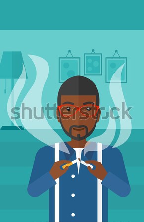 ビジネスマン サングラス 白人 着用 小さな ストックフォト © RAStudio