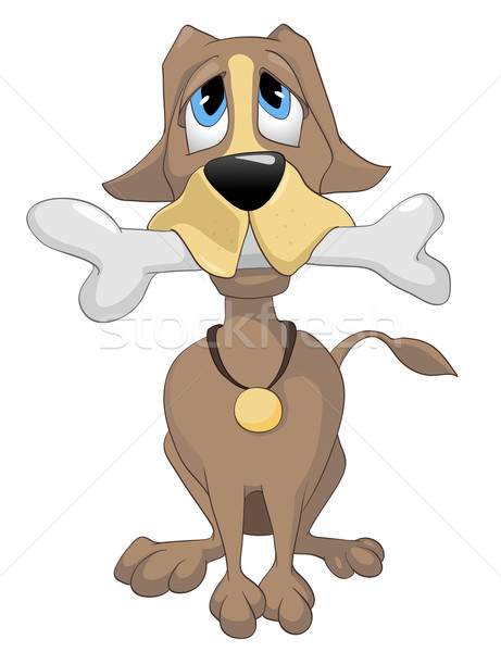 Cartoon Character Dog Stock photo © RAStudio