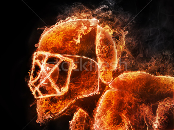 Hockey Player Stock photo © RAStudio