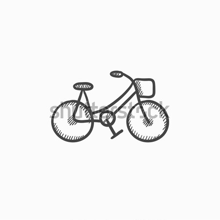 Bicycle sketch icon. Stock photo © RAStudio