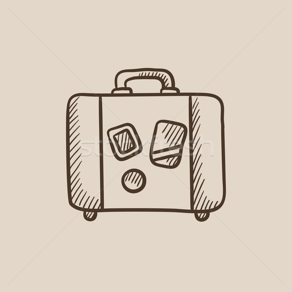 Drawing Euclidean Suitcase PNG Clipart Baggage Brand Clothing  Designer Download Free PNG Download