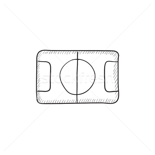 Stadium layout sketch icon. Stock photo © RAStudio