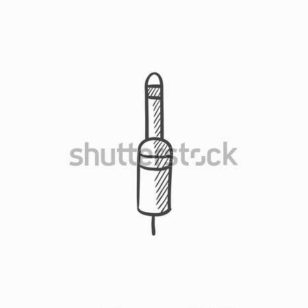 Jack cable sketch icon. Stock photo © RAStudio