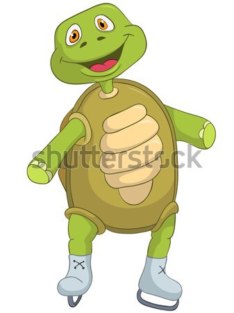 Funny Turtle. Stop. Stock photo © RAStudio