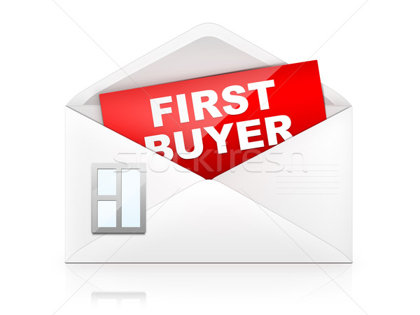 Stock photo: Envelop First Buyer