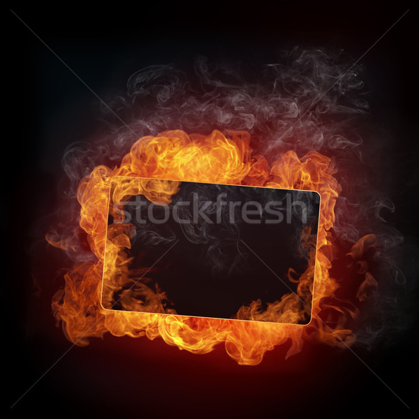 Fire Background Stock photo © RAStudio