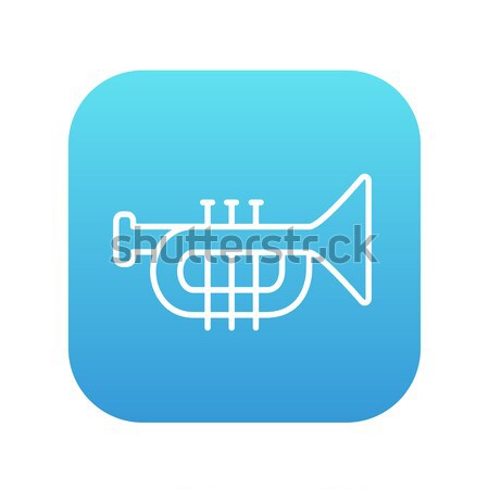 Trumpet line icon. Stock photo © RAStudio