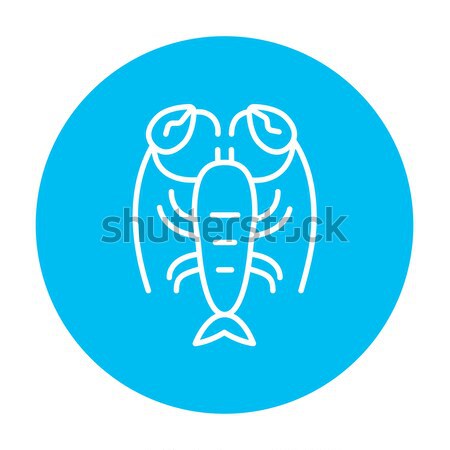 Lobster line icon. Stock photo © RAStudio