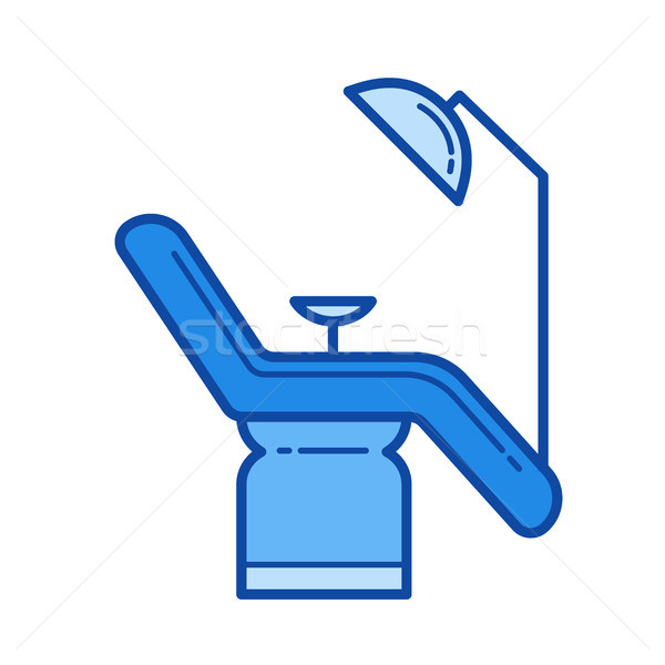 Dental chair line icon. Stock photo © RAStudio