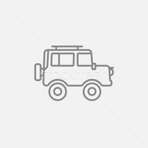 Car line icon. Stock photo © RAStudio