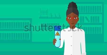 Woman handcuffed for crime. Stock photo © RAStudio