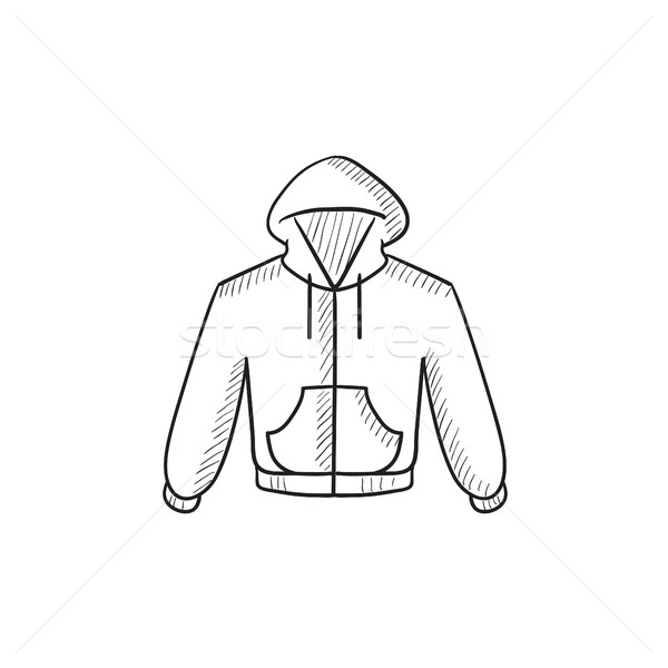 Hoodie sketch icon. Stock photo © RAStudio