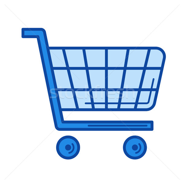 Shopping cart line icon. Stock photo © RAStudio