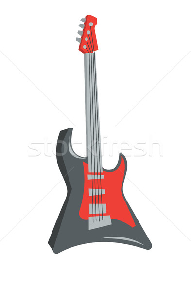 Classical electric guitar vector illustration. Stock photo © RAStudio