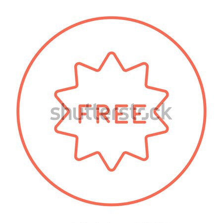Free tag line icon. Stock photo © RAStudio