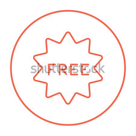 Free tag line icon. Stock photo © RAStudio