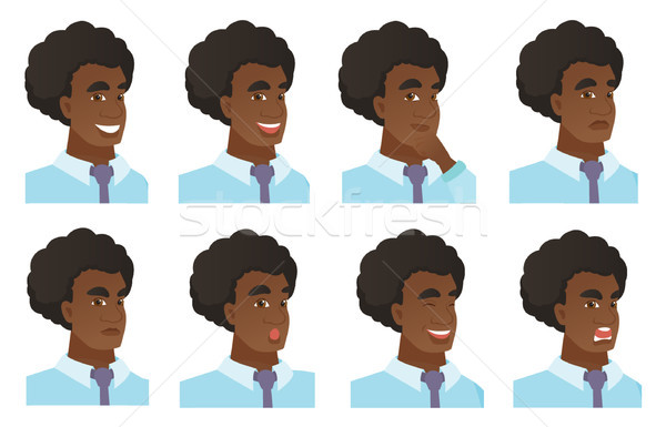 Vector set of business characters. Stock photo © RAStudio