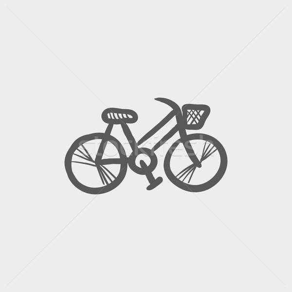 Bicycle sketch icon Stock photo © RAStudio