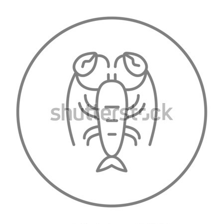 Lobster line icon. Stock photo © RAStudio