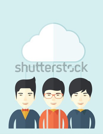 Cloud computing. Stock photo © RAStudio