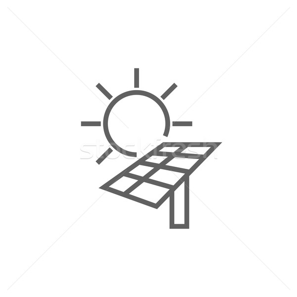 太陽エネルギー 行 アイコン 太陽 コーナー ストックベクター C Rastudio Stockfresh