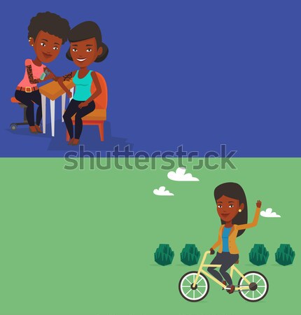 Two ecological banners with space for text. Stock photo © RAStudio