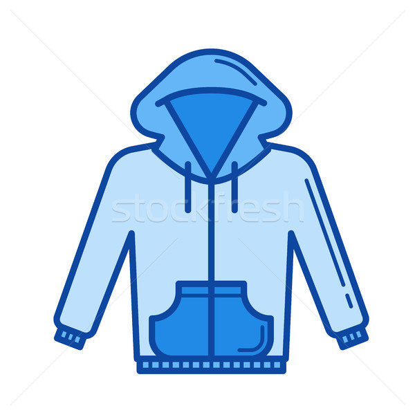 Hoodie line icon. Stock photo © RAStudio