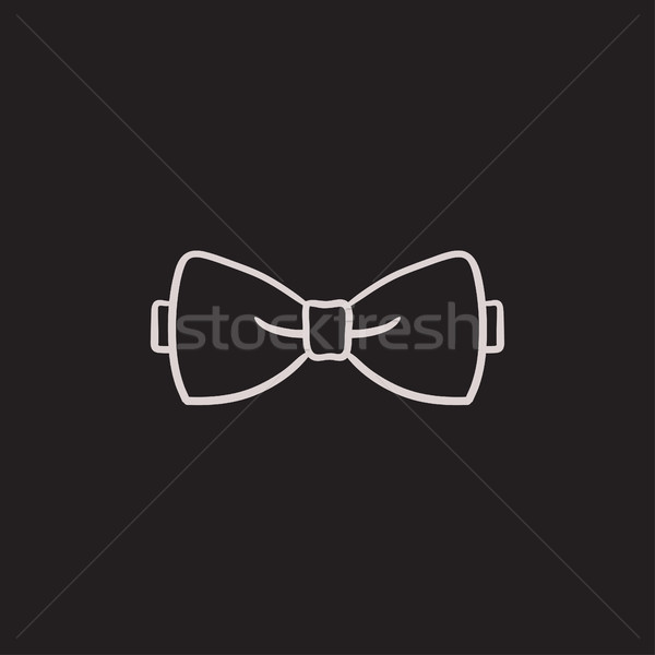 Bow tie sketch icon. Stock photo © RAStudio