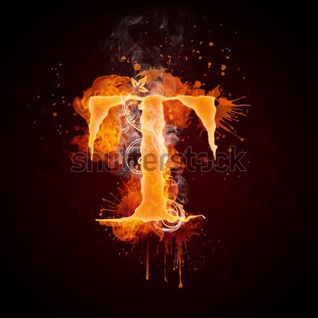 fire letters a z