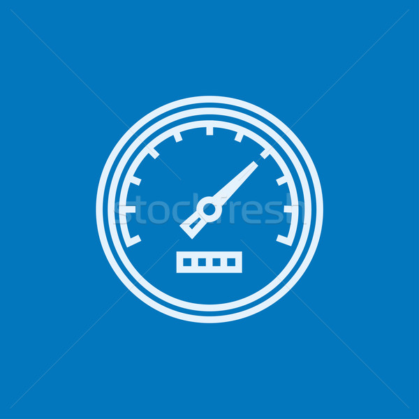 Speedometer line icon. Stock photo © RAStudio
