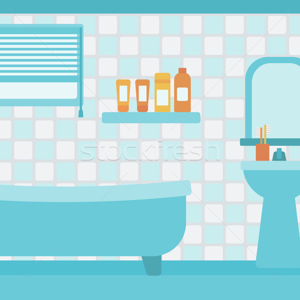 Background of private bathroom. Stock photo © RAStudio