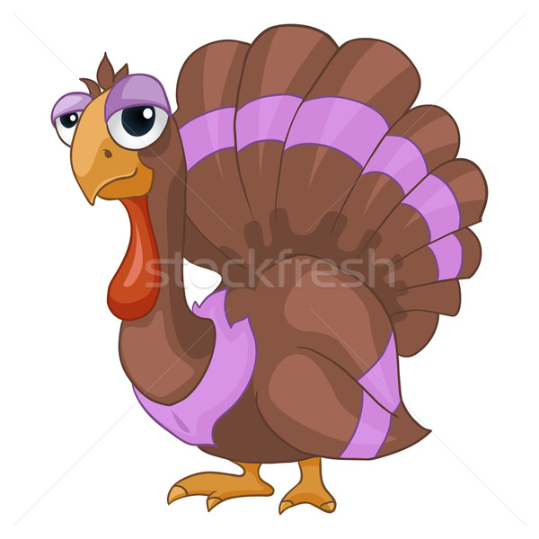 Cartoon Character Turkey Stock photo © RAStudio