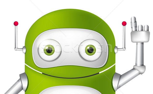 Cartoon Character Android Stock photo © RAStudio