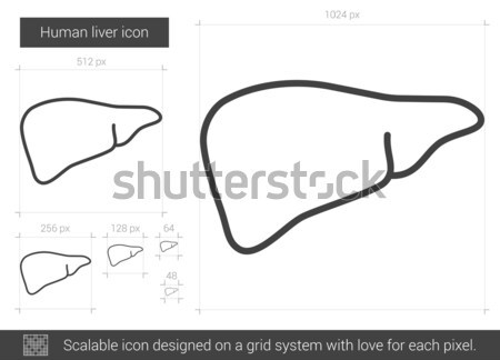 Brief pants line icon. Stock photo © RAStudio