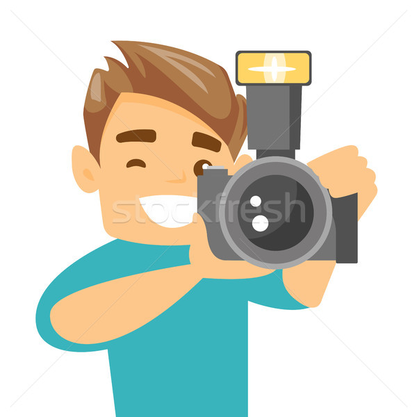 Photographe photo Homme jeunes photos [[stock_photo]] © RAStudio