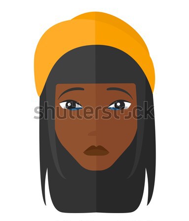 Foto stock: Mulher · vetor · projeto · ilustração · isolado