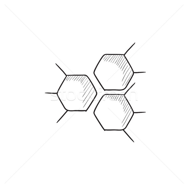 Chemical formula sketch icon. Stock photo © RAStudio
