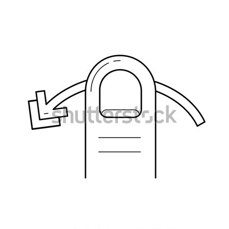 Tent sketch icon. Stock photo © RAStudio