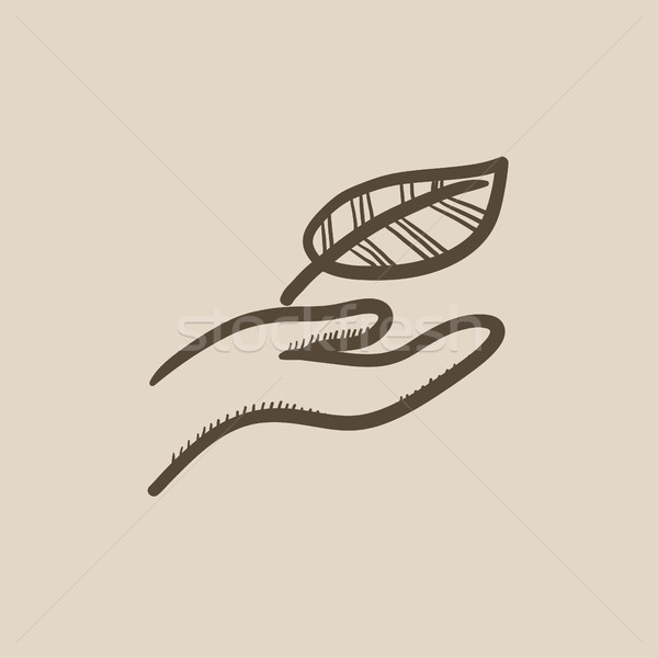 Environmental protection sketch icon. Stock photo © RAStudio
