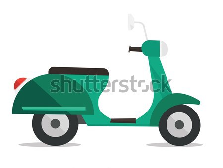 Modern classic scooter Stock photo © RAStudio