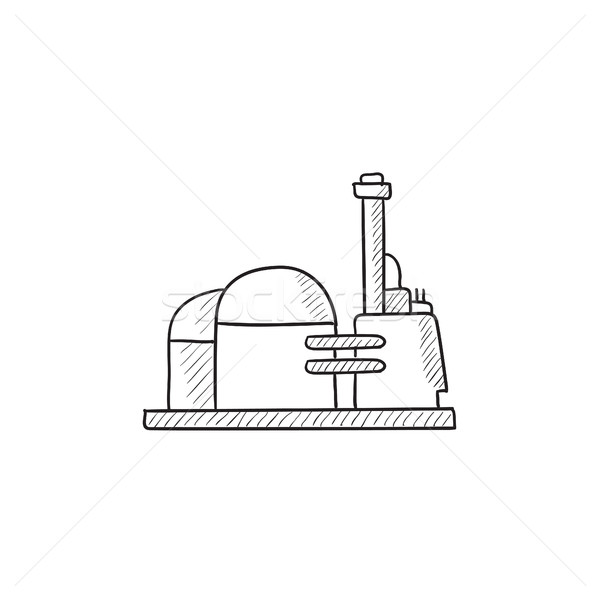 Factory sketch icon. Stock photo © RAStudio