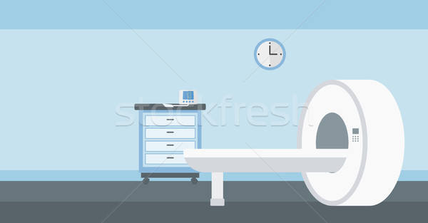 Hospital quarto mri máquina vetor projeto Foto stock © RAStudio